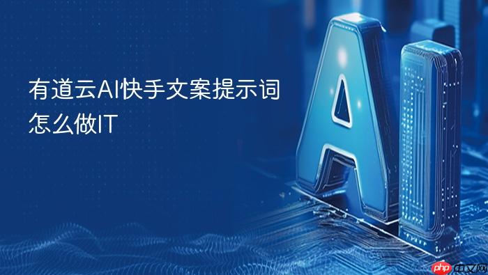 有道云ai快手文案提示词怎么做it