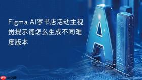 Figma AI写书店活动主视觉提示词怎么生成不同难度版本