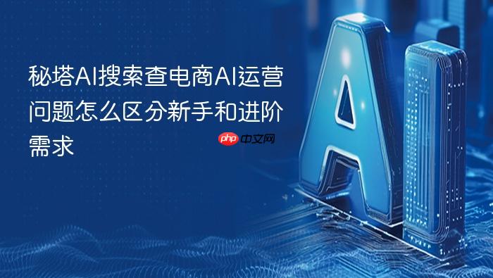秘塔ai搜索查电商ai运营问题怎么区分新手和进阶需求