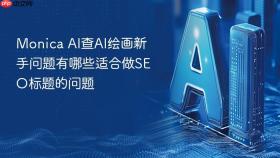 monica ai查ai绘画新手问题有哪些适合做seo标题的问题
