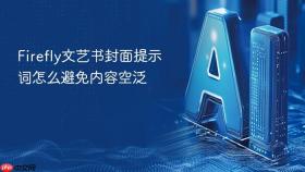 firefly文艺书封面提示词怎么避免内容空泛