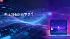 无线网卡驱动不见了