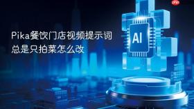 pika餐饮门店视频提示词总是只拍菜怎么改