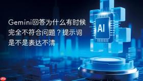 gemini回答为什么有时候完全不符合问题?提示词是不是表达不清