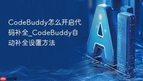 codebuddy怎么开启代码补全_codebuddy自动补全设置方法
