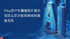 pika写户外露营短片提示词怎么写才能有路线和装备关系