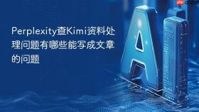 Perplexity查Kimi资料处理问题有哪些能写成文章的问题