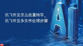 讯飞听见怎么批量转写_讯飞听见多文件处理步骤