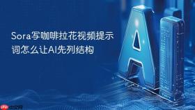 Sora写咖啡拉花视频提示词怎么让AI先列结构