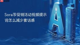 sora写促销活动视频提示词怎么减少套话感
