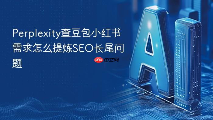perplexity查豆包小红书需求怎么提炼seo长尾问题