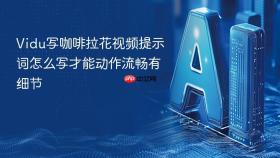 Vidu写咖啡拉花视频提示词怎么写才能动作流畅有细节