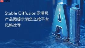 Stable Diffusion写潮玩产品图提示词怎么按平台风格改写