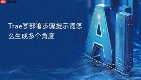 trae写部署步骤提示词怎么生成多个角度
