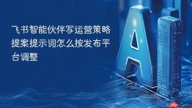 飞书智能伙伴写运营策略提案提示词怎么按发布平台调整