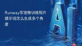 runway写宠物训练短片提示词怎么生成多个角度
