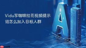 Vidu写咖啡拉花视频提示词怎么加入目标人群