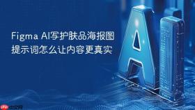 Figma AI写护肤品海报图提示词怎么让内容更真实