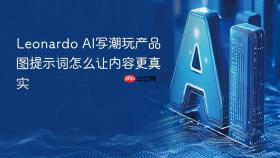 leonardo ai写潮玩产品图提示词怎么让内容更真实