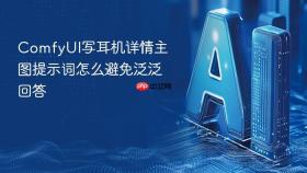 comfyui写耳机详情主图提示词怎么避免泛泛回答