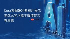 Sora写咖啡冲煮短片提示词怎么写才能步骤清楚又有质感