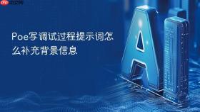 poe写调试过程提示词怎么补充背景信息