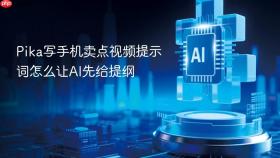 pika写手机卖点视频提示词怎么让ai先给提纲