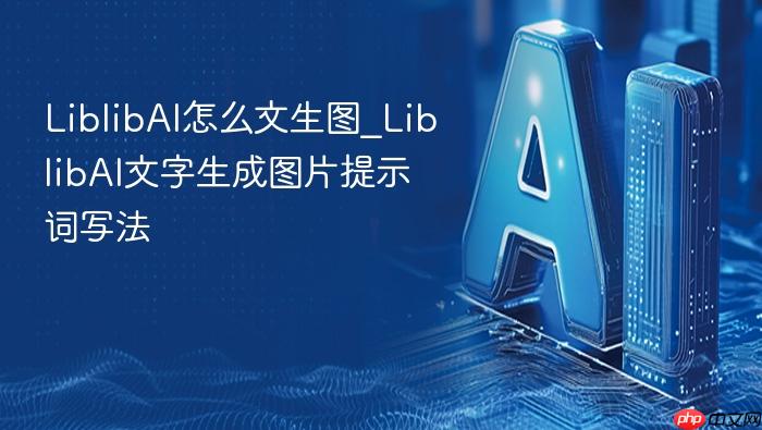 liblibai怎么文生图_liblibai文字生成图片提示词写法