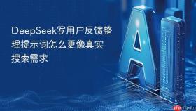 deepseek写用户反馈整理提示词怎么更像真实搜索需求