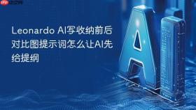 leonardo ai写收纳前后对比图提示词怎么让ai先给提纲