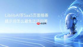liblibai写saas页面插画提示词怎么避免泛泛回答