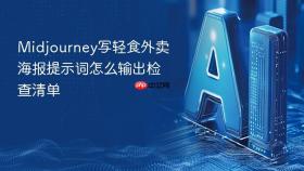 midjourney写轻食外卖海报提示词怎么输出检查清单