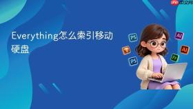 Everything怎么索引移动硬盘