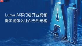luma ai写门店开业视频提示词怎么让ai先列结构