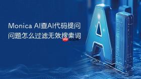 Monica AI查AI代码提问问题怎么过滤无效搜索词