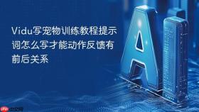 Vidu写宠物训练教程提示词怎么写才能动作反馈有前后关系