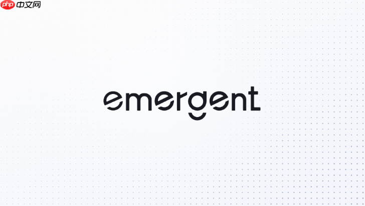 emergent ai如何创建web应用项目?
