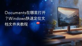 Documents在哪里打开？Windows快速定位文档文件夹教程