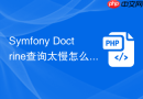 symfony doctrine查询太慢怎么优化