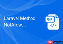 laravel methodnotallowedhttpexception 一般怎么来的