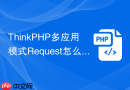 thinkphp多应用模式request怎么区分应用