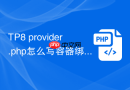 tp8 provider.php怎么写容器绑定