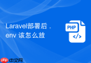 laravel部署后 .env 该怎么放