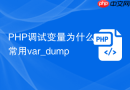 php调试变量为什么常用var_dump