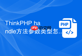 thinkphp handle方法参数类型怎么声明