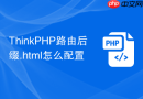 thinkphp路由后缀.html怎么配置
