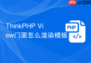 ThinkPHP View门面怎么渲染模板