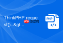 thinkphp request()->header键名怎么写