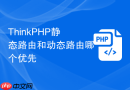 thinkphp静态路由和动态路由哪个优先