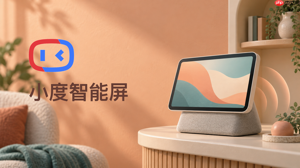 小度智能屏如何连接智能灯和智能插座